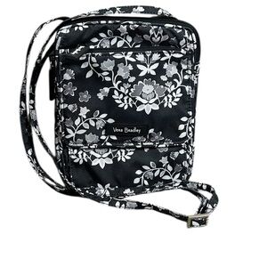 Vera Bradley Chandelier Noir Mini Hipster Bag